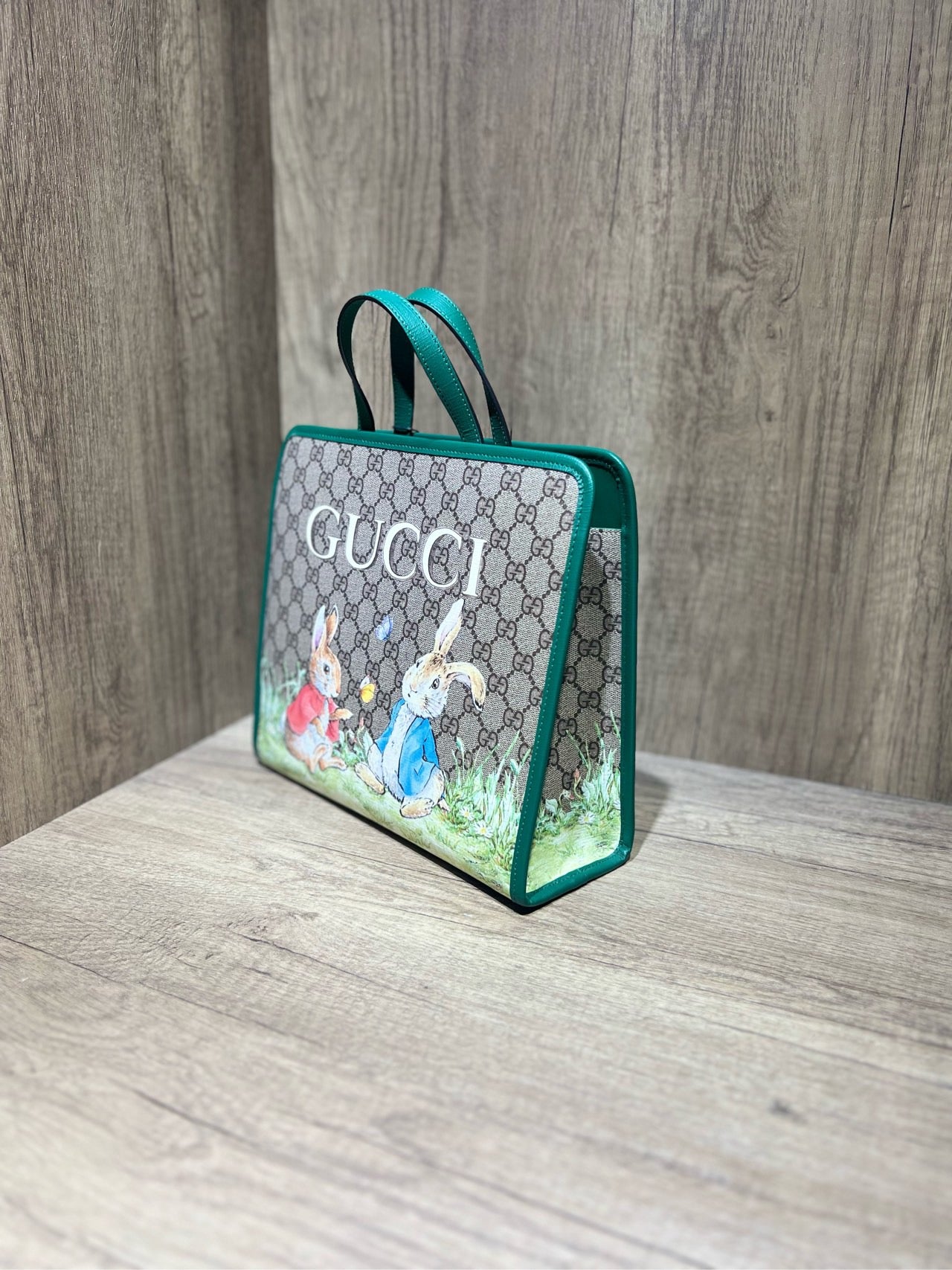 GUCCI animal print tote bag, Peter Rabbit™Peter Rabbit tote bag, brand new and unused