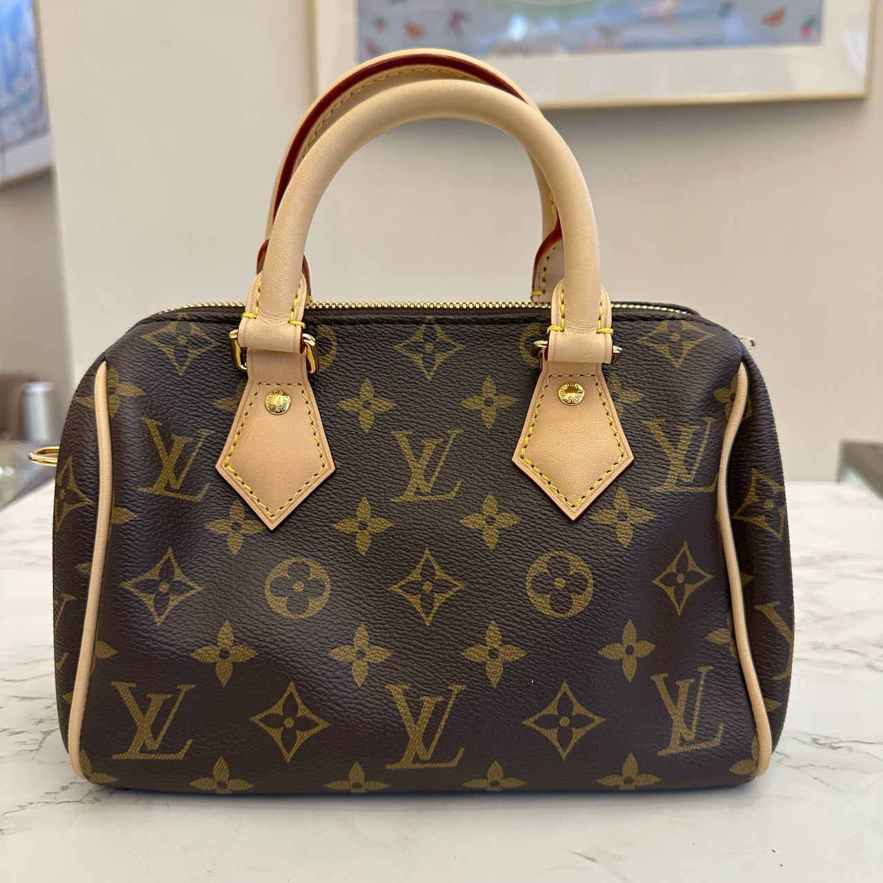 New LV Louis Vuitton SpeedyBandouliere 20