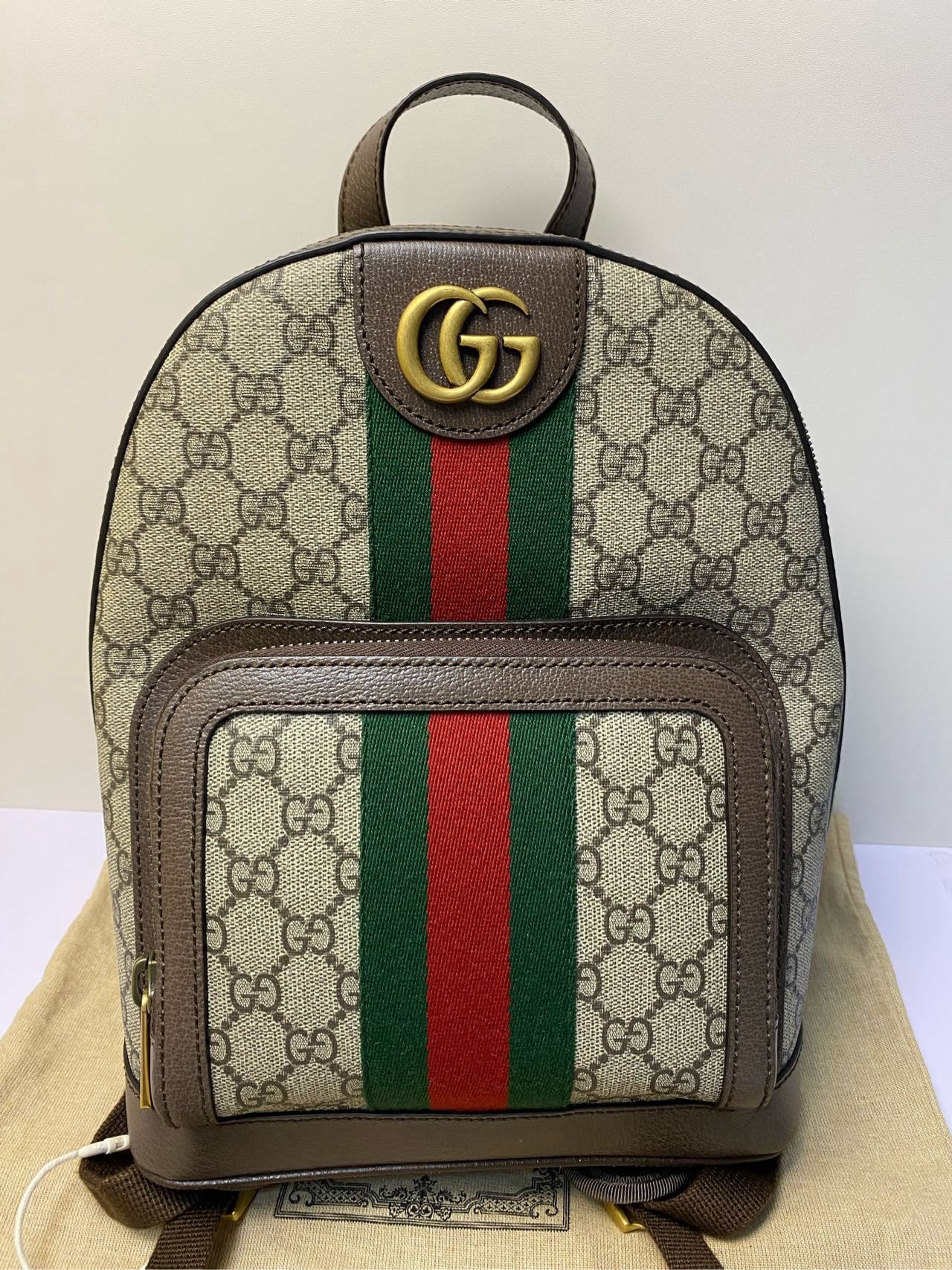 2024 Years New 24 October Gucci Old Flower GG Backpack Ophidia Series Small Backpack Backpack Small Backpack