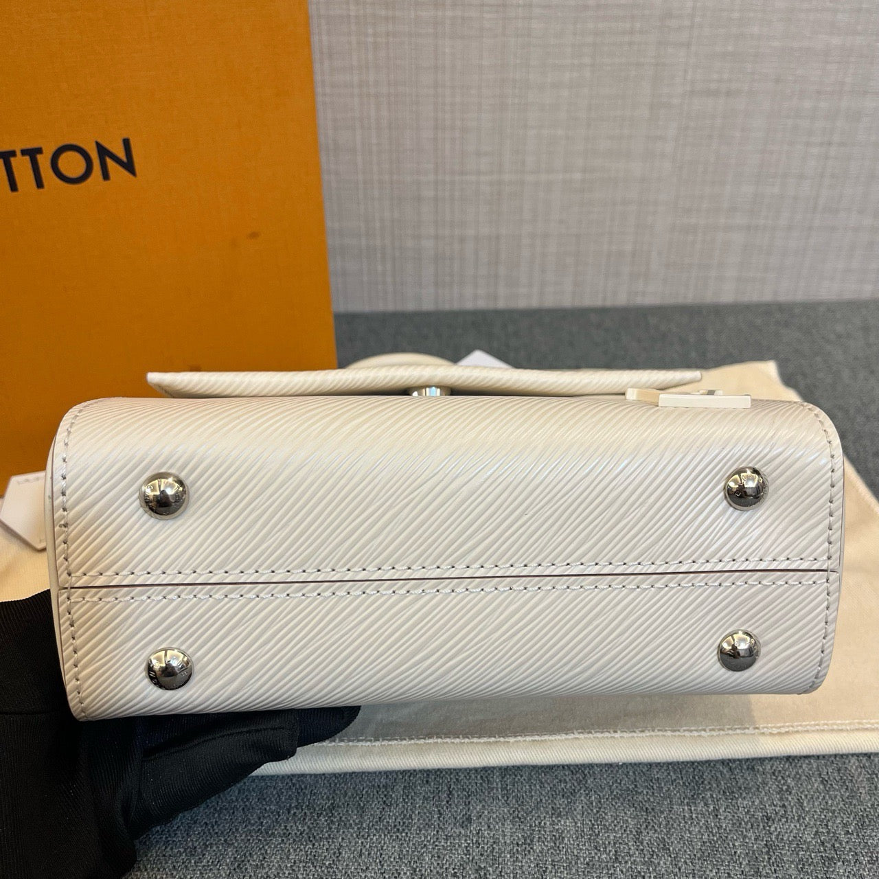 Louis Vuitton White Water Ripple Clooney BB 2023 Year