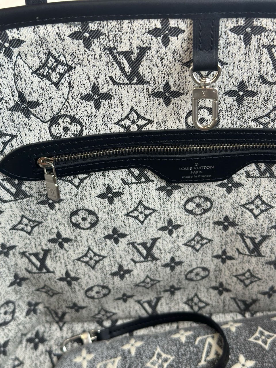 LV neverfull medium, 23SS denim