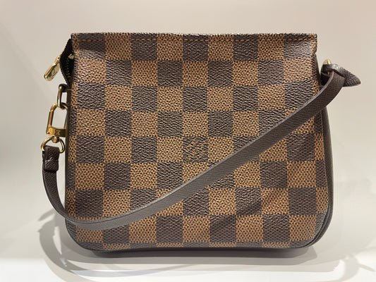 Damier Ebene Trousse Make Up Bag Pochette