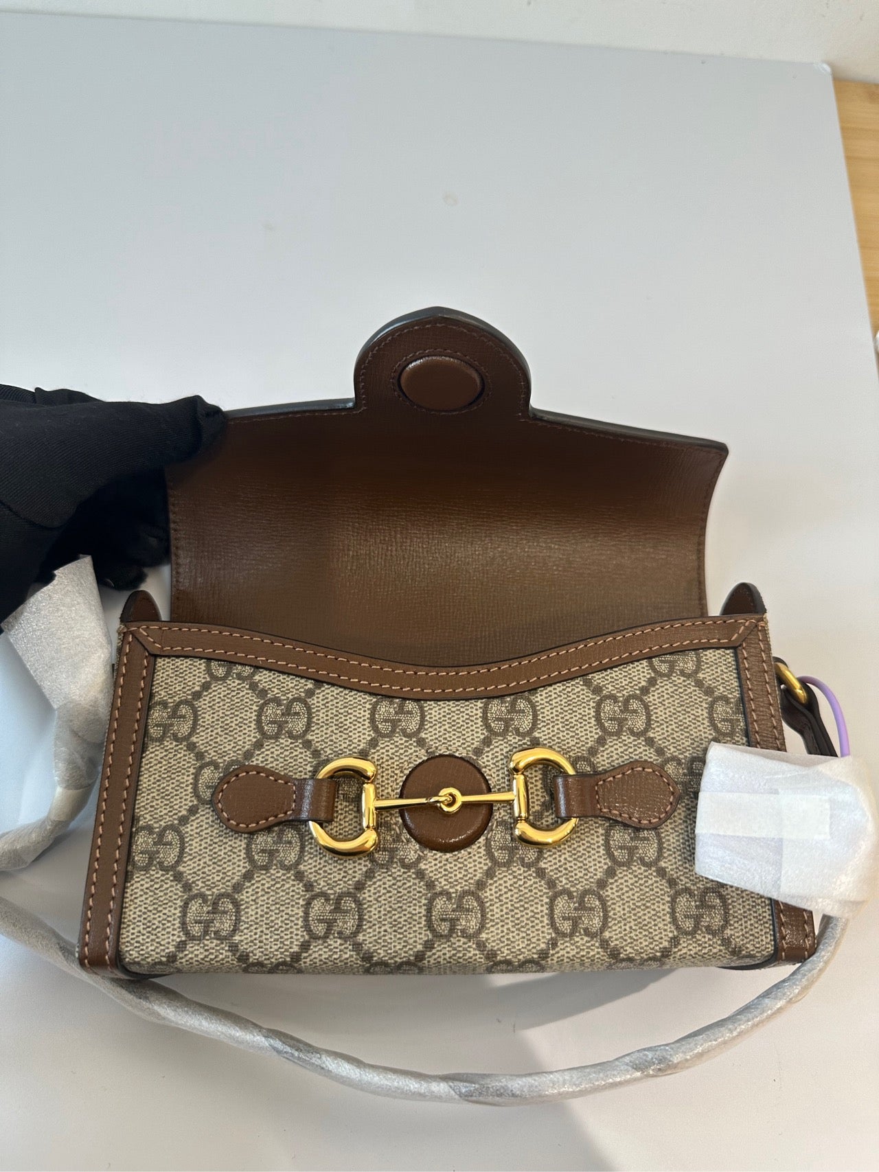 GUCCI 1955 Horizontal Box Bag Phone Bag