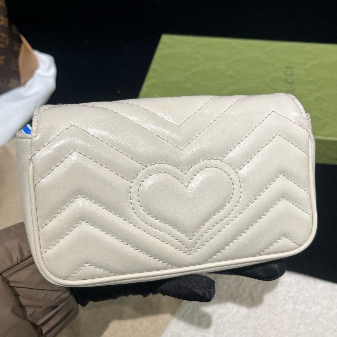 Gucci Mammon mini white