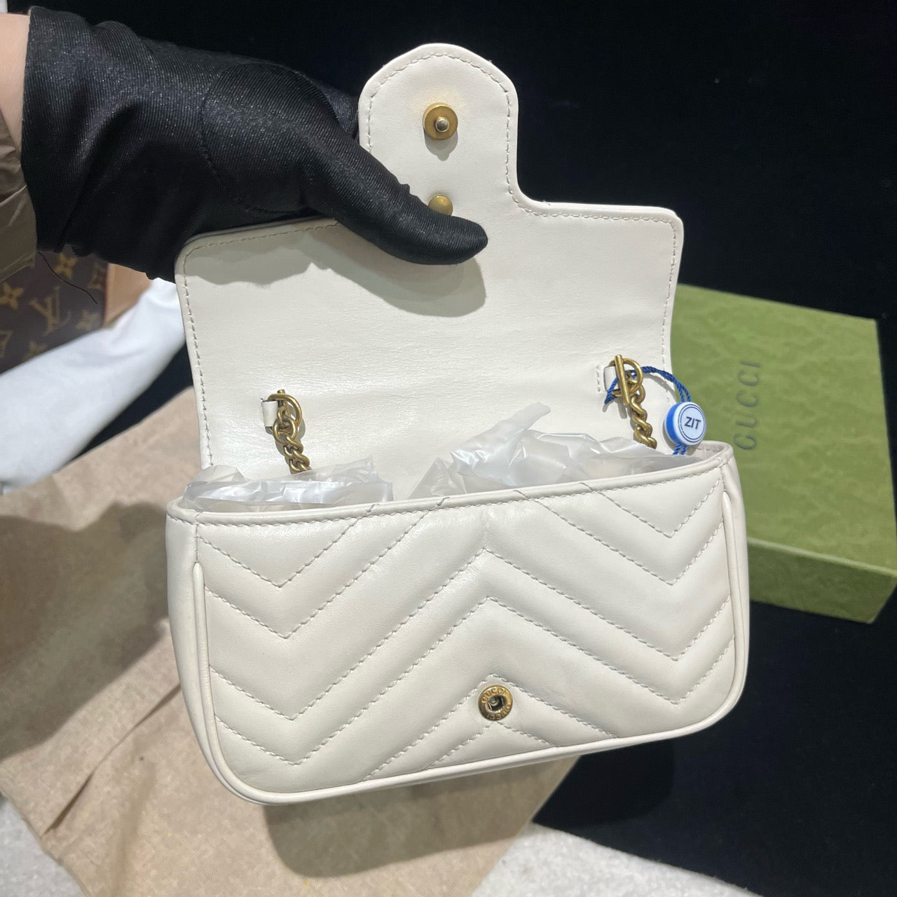 Gucci Mammon mini white