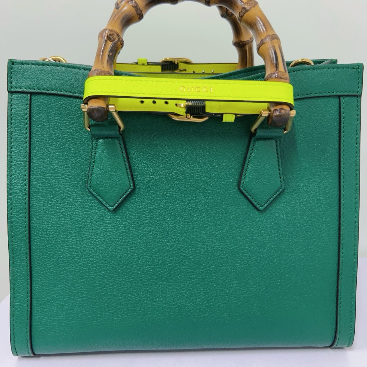 Gucci Diana Diana bamboo green small