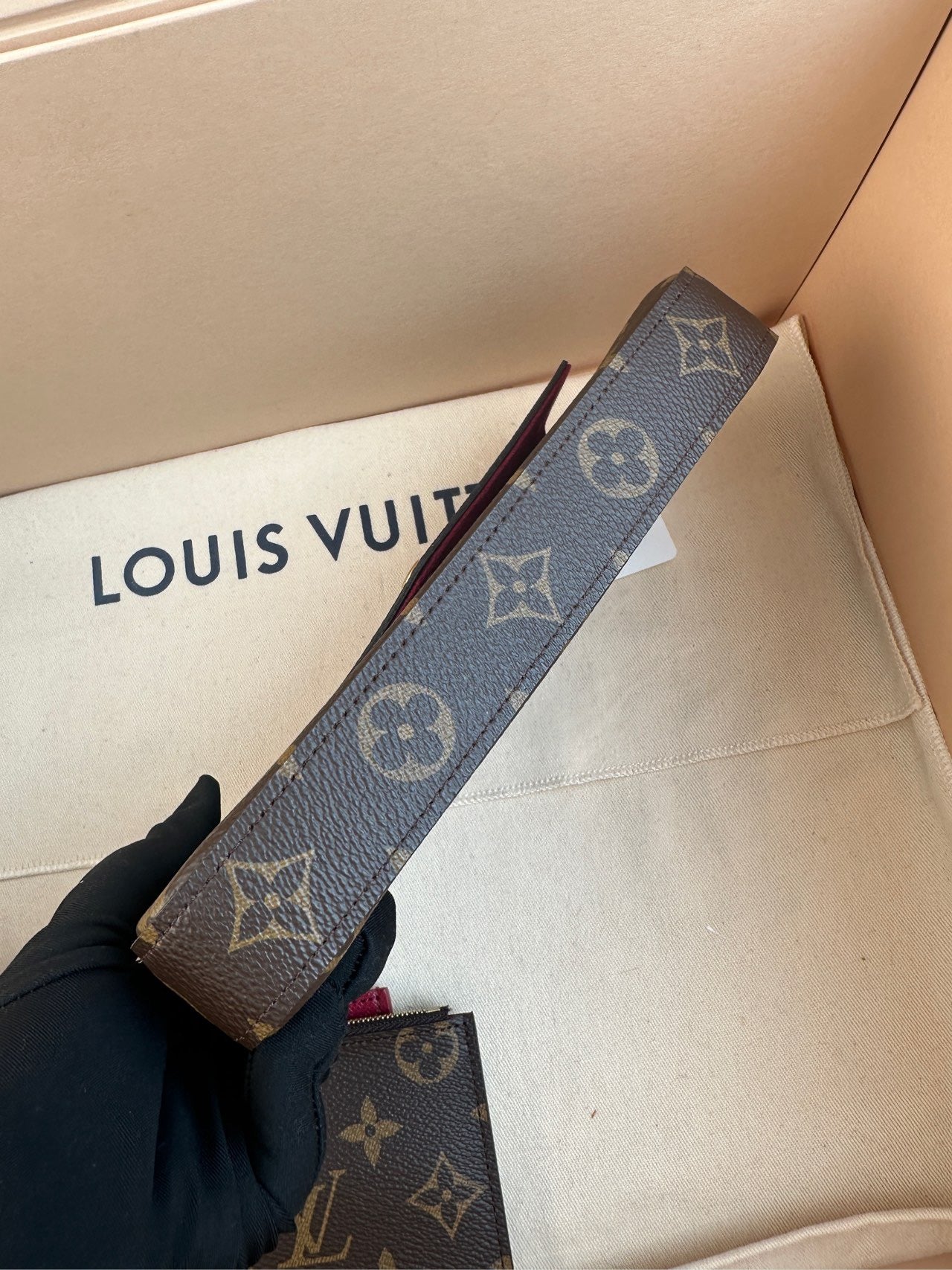 LV three-in-one, new velvet interior, brand-new 24th month ticket, ~