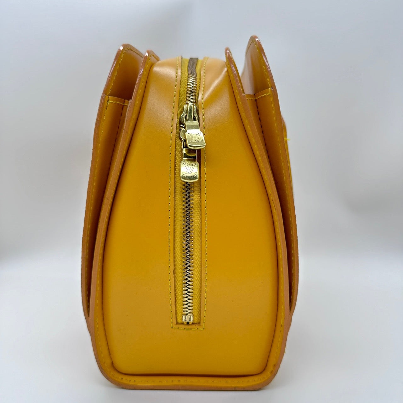 Louis Vuitton Yellow Water Ripple Cowhide Tote Medium Pontneuf