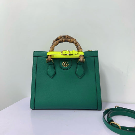 Gucci Diana Diana bamboo green small