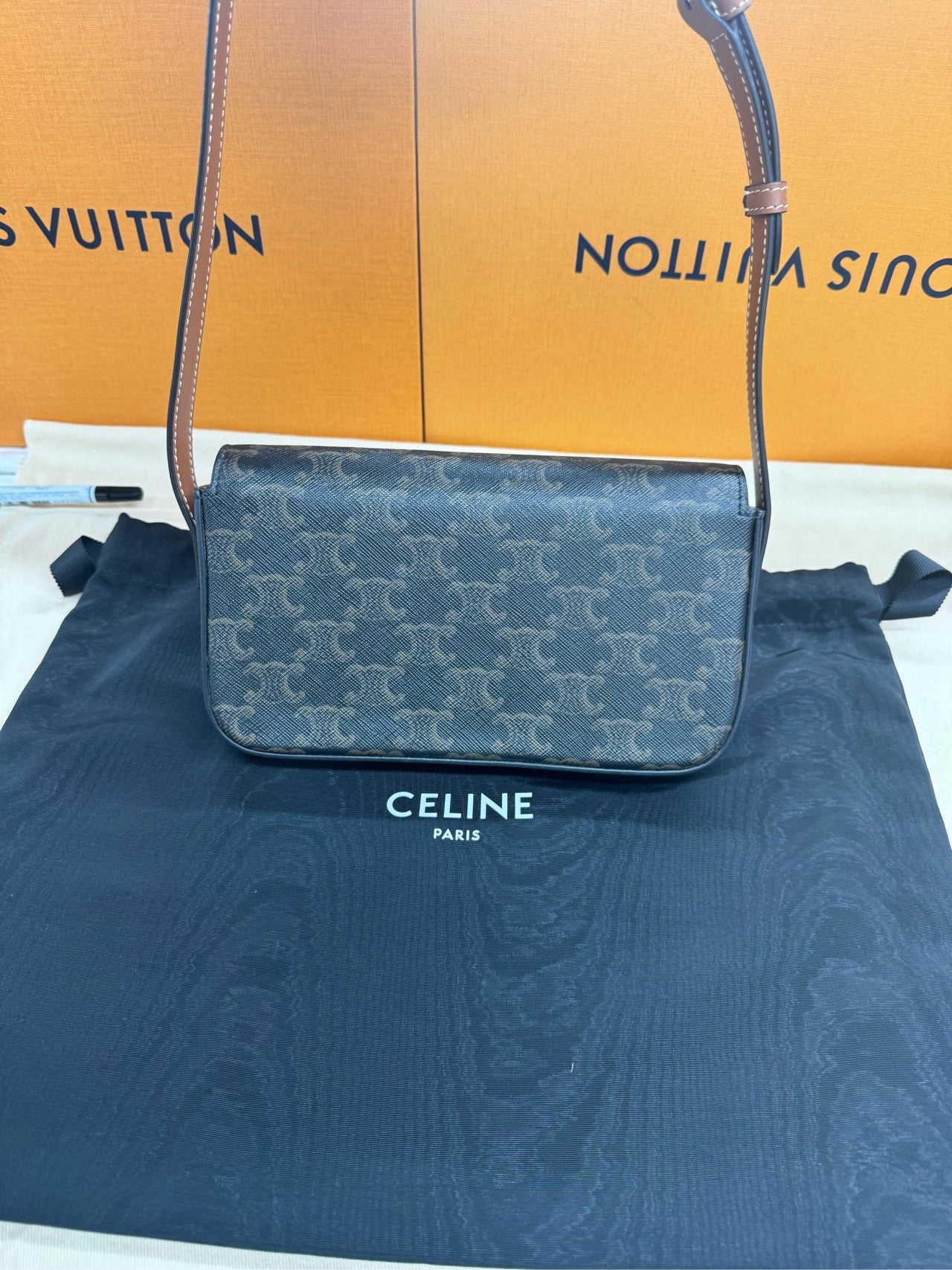 Brand new Celine Celine underarm bag handbag ~