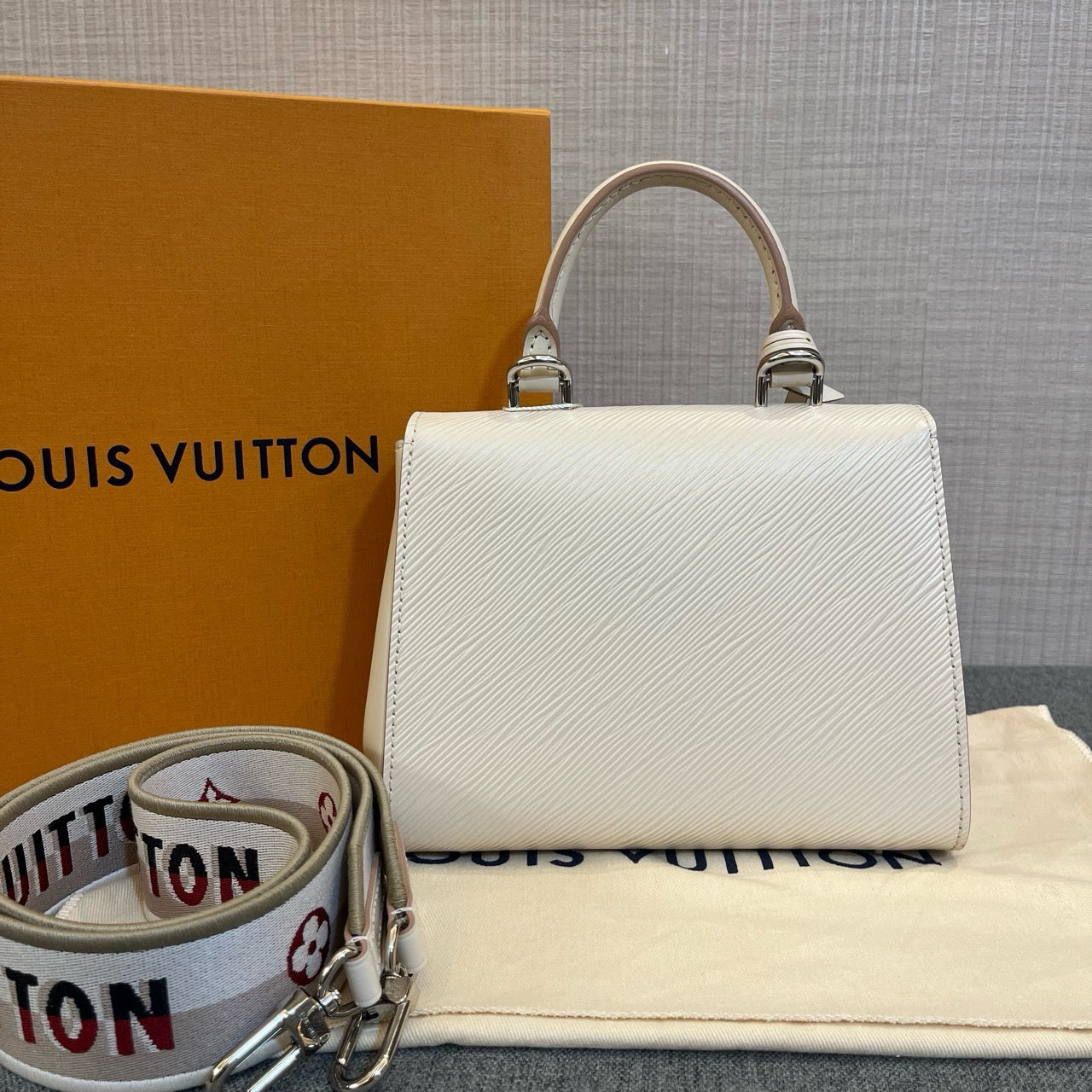 Louis Vuitton White Water Ripple Clooney BB 2023 Year